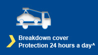 Breakdown cover - protection 24 hours a day^